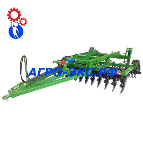 Борона дисковая прицепная х2